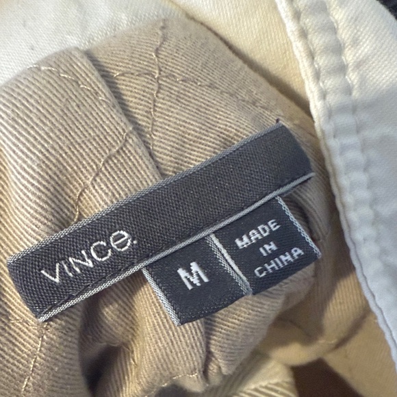 Vince Cream Utility Jacket with Fur Hood - Picture 7 of 9